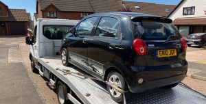 Scrap car collection in Folkestone
