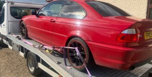 Scrap car collection in Folkestone
