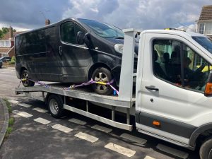 Scrap car collection in Folkestone