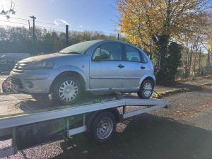 Scrap car collection in Folkestone